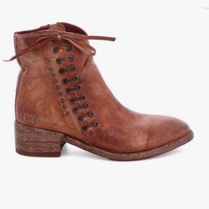 Bed|Stü Aldina Booties | Cognac Rustic Tremolo | Size 10 | Rare | New